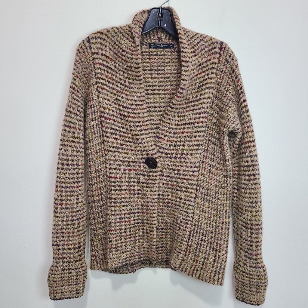 Peruvian Connection Women's Hitchkiss Alpaca Cardigan Size Xs